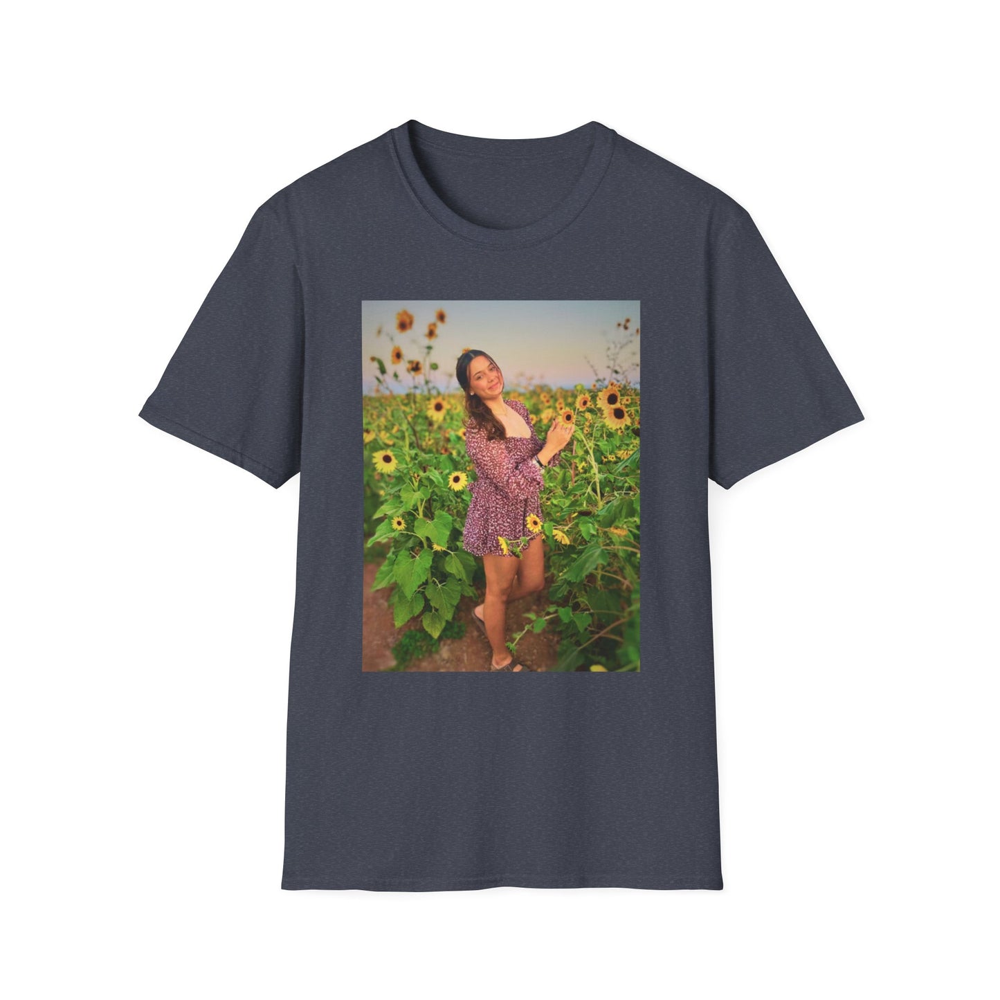 Nautica in Sunflower Field~ Softstyle T-Shirt