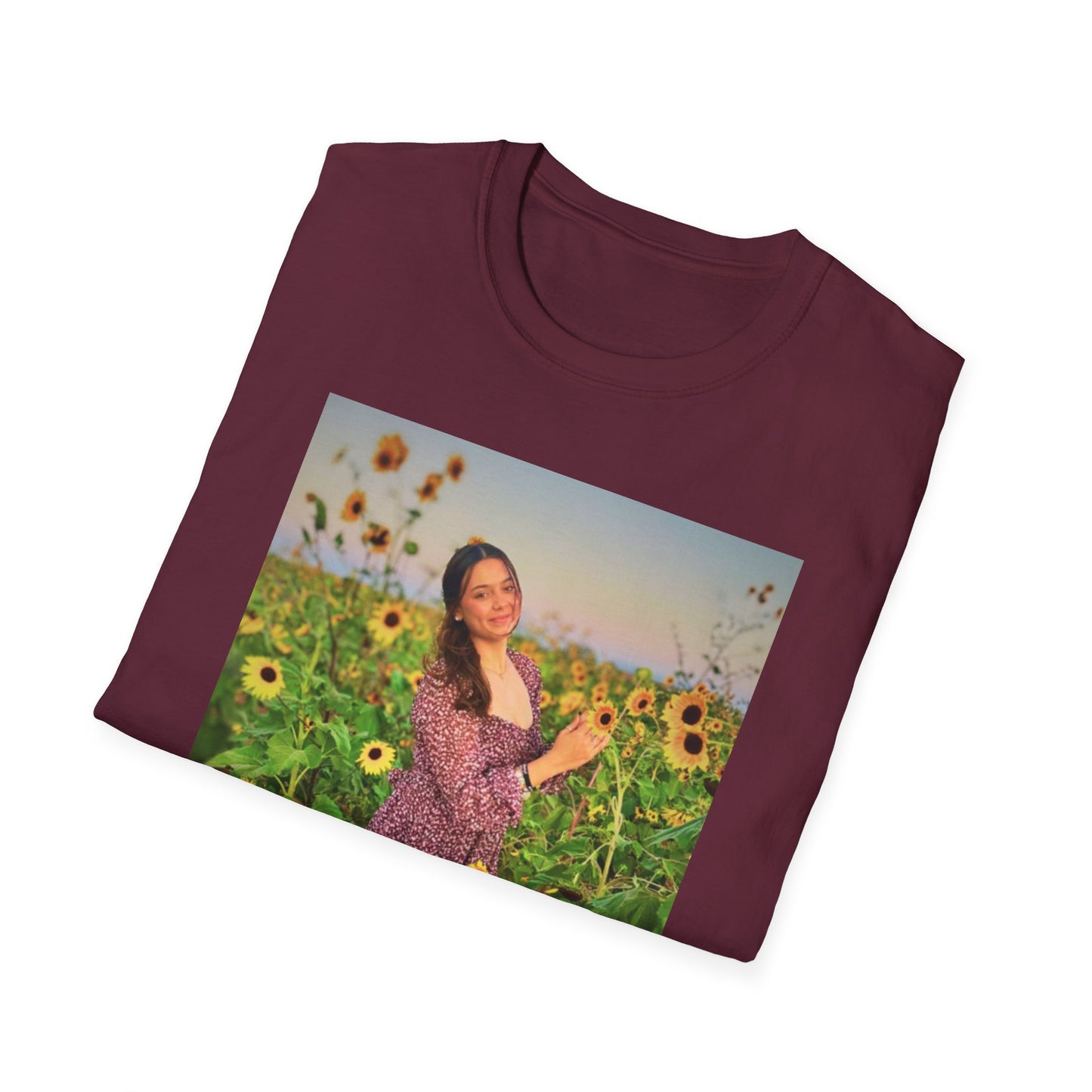 Nautica in Sunflower Field~ Softstyle T-Shirt