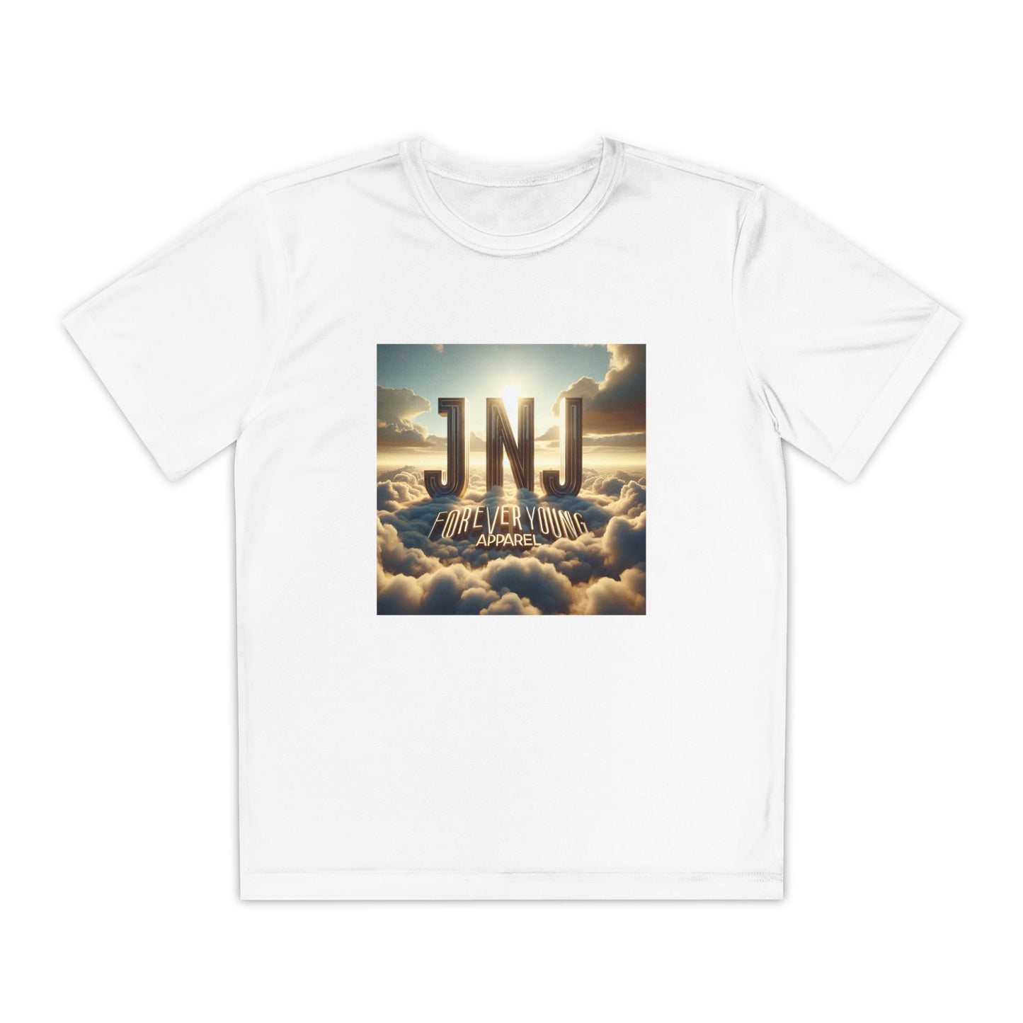 JNJ Forever Young Cloud Design #1 ~ Youth Tee