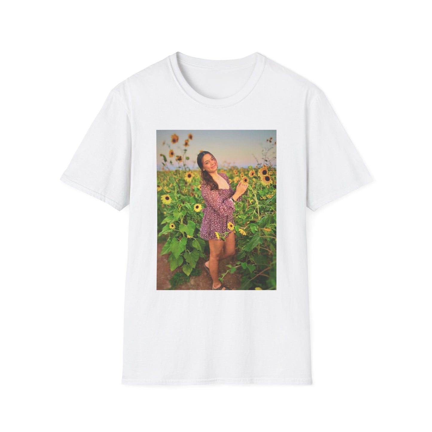 Nautica in Sunflower Field~ Softstyle T-Shirt