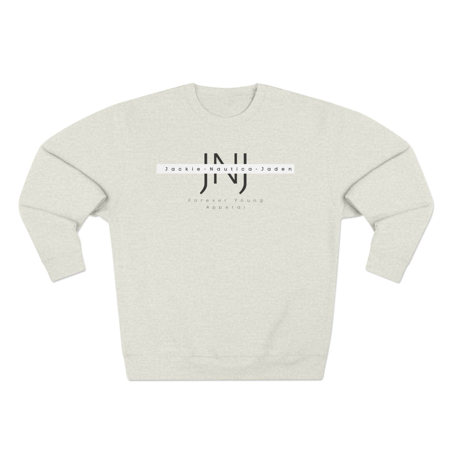 JNJ Forever Young Logo ~ Unisex Crewneck Sweatshirt