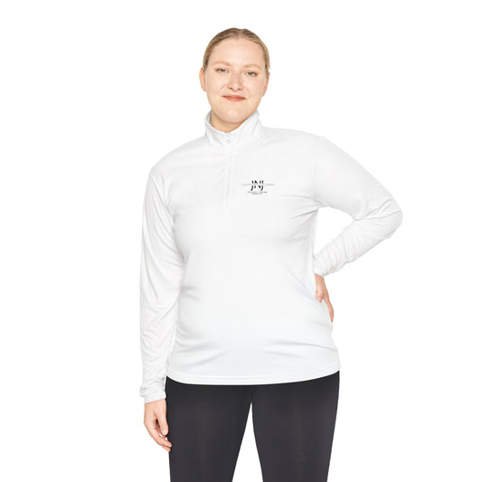 JNJ Forever Young Logo ~ Unisex Quarter-Zip Pullover