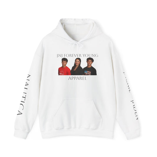 JNJ Forever Young Pictures - Unisex Heavy Blend™ Hooded Sweatshirt