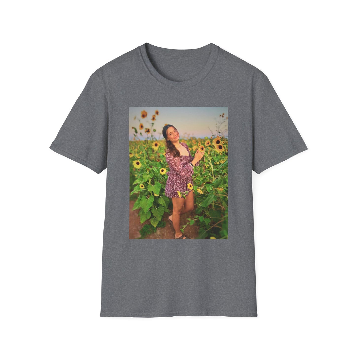 Nautica in Sunflower Field~ Softstyle T-Shirt