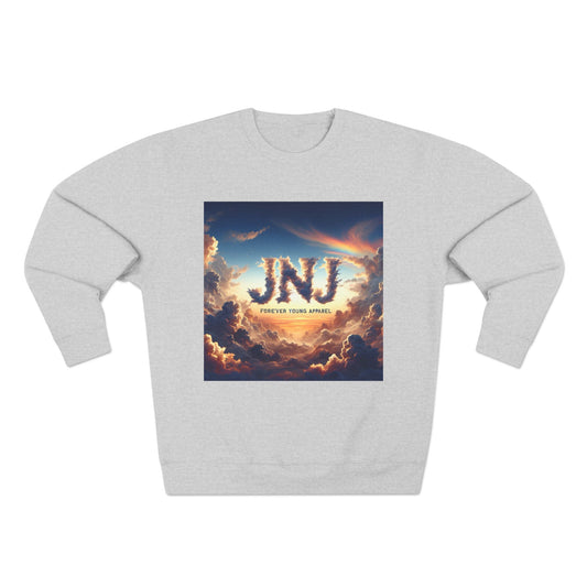 JNJ Forever Young Cloud Design #2  ~ Unisex Crewneck Sweatshirt