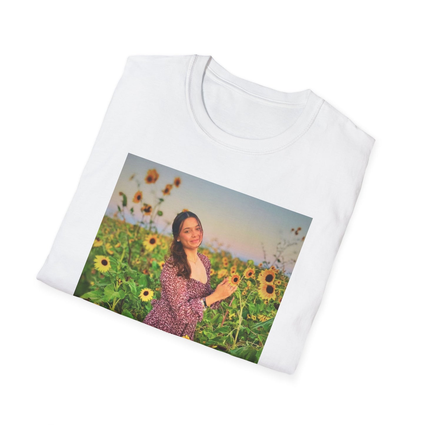 Nautica in Sunflower Field~ Softstyle T-Shirt