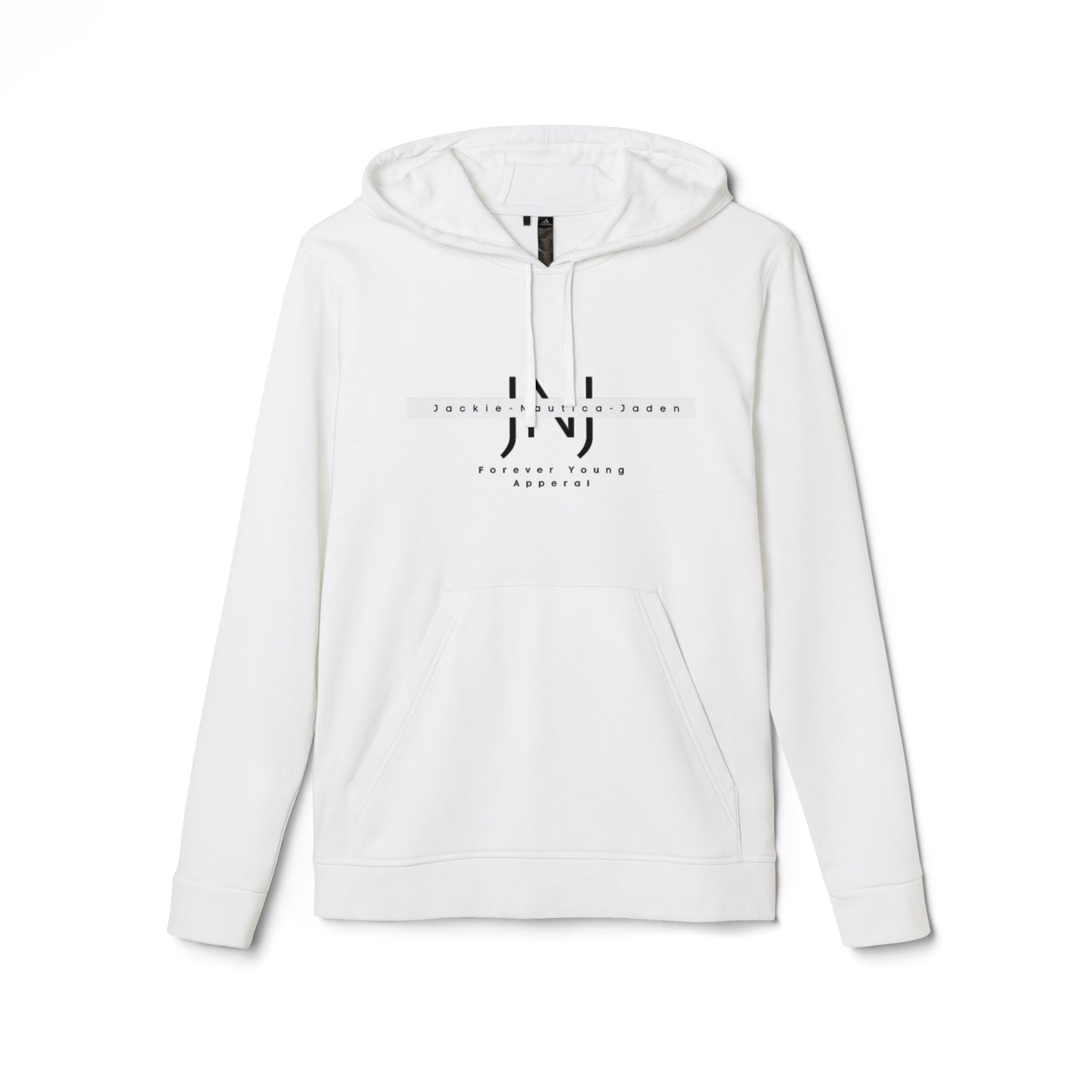 JNJ Forever Young Logo ~ Adidas Unisex Fleece Hoodie