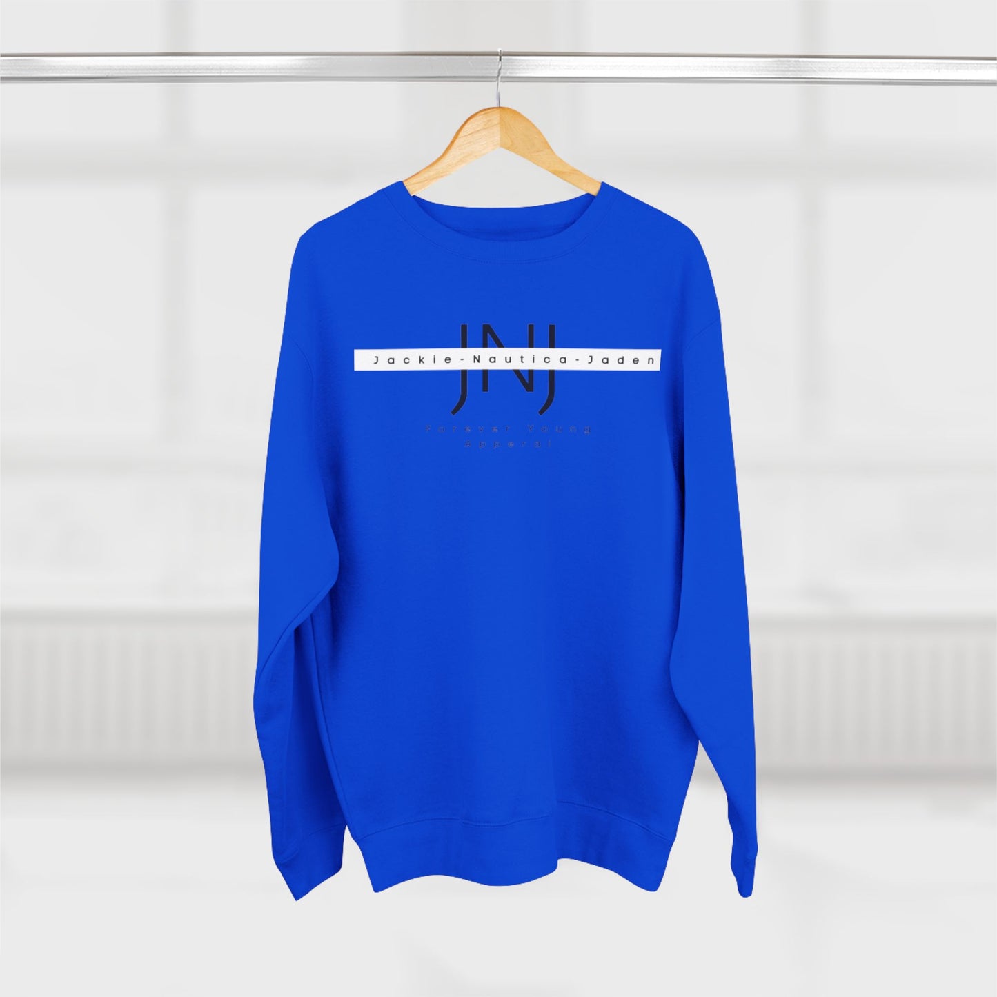 JNJ Forever Young Logo ~ Unisex Crewneck Sweatshirt