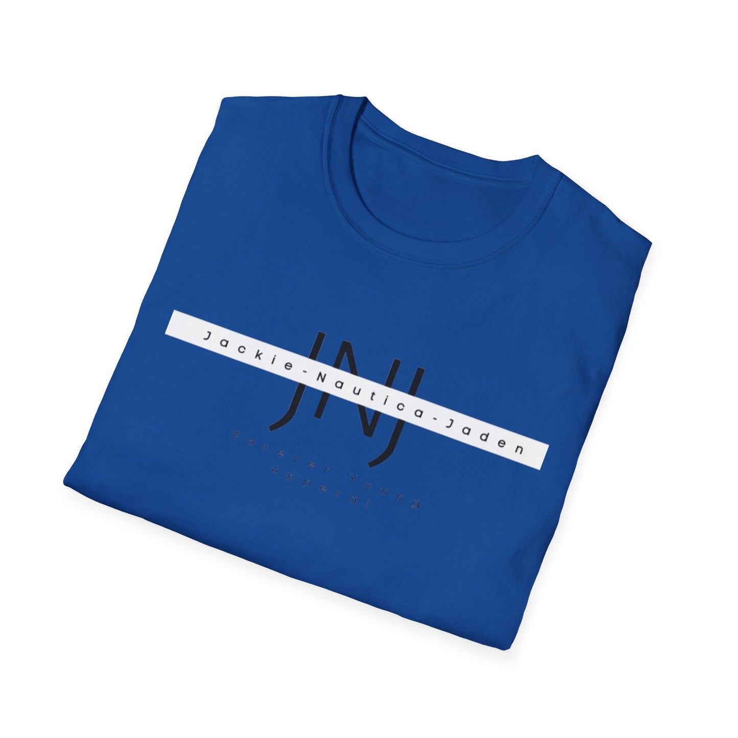 JNJ Forever Young Logo - Unisex Soft Style T-Shirt