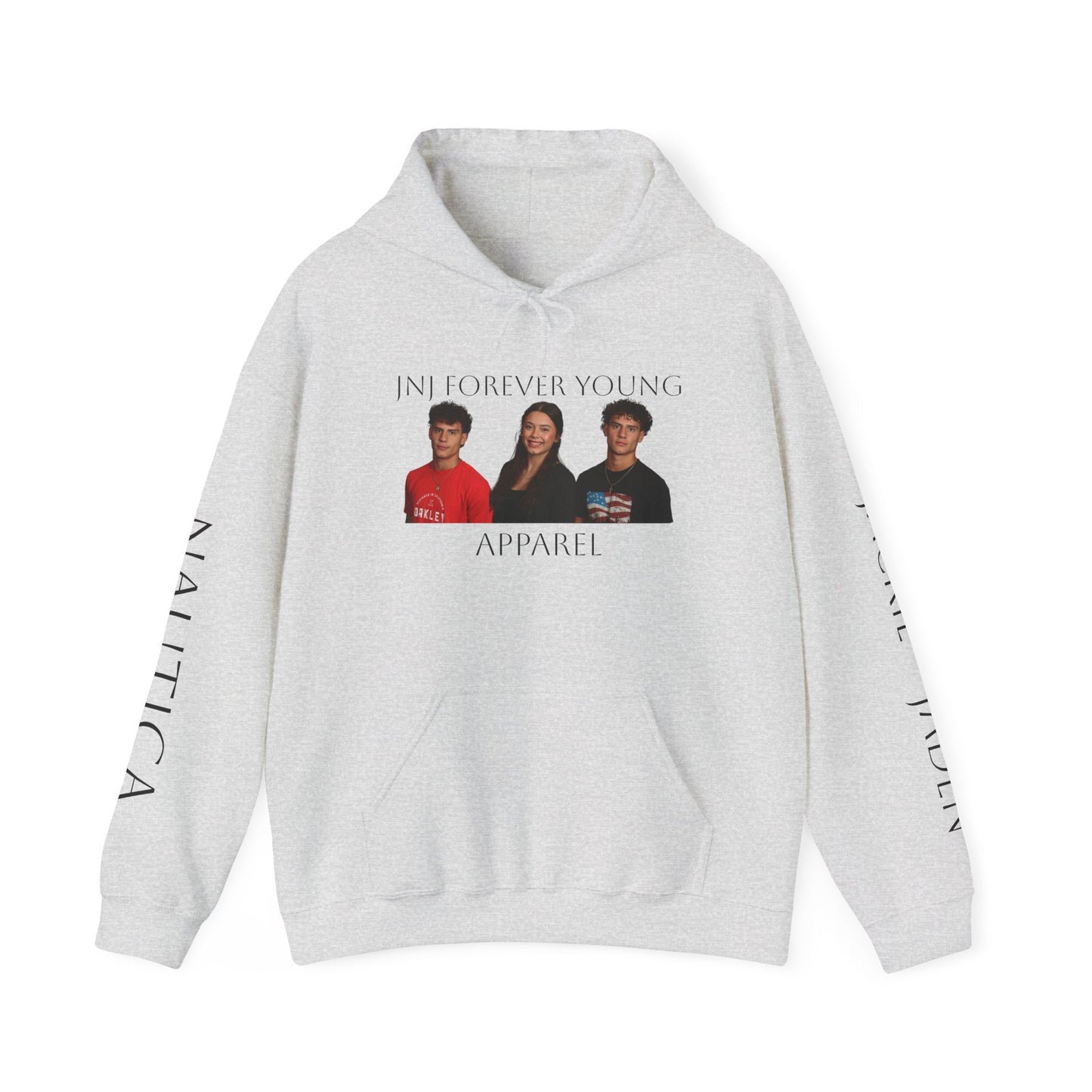 JNJ Forever Young Pictures - Unisex Heavy Blend™ Hooded Sweatshirt